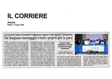 Corriere di Arezzo, 11 June 2005